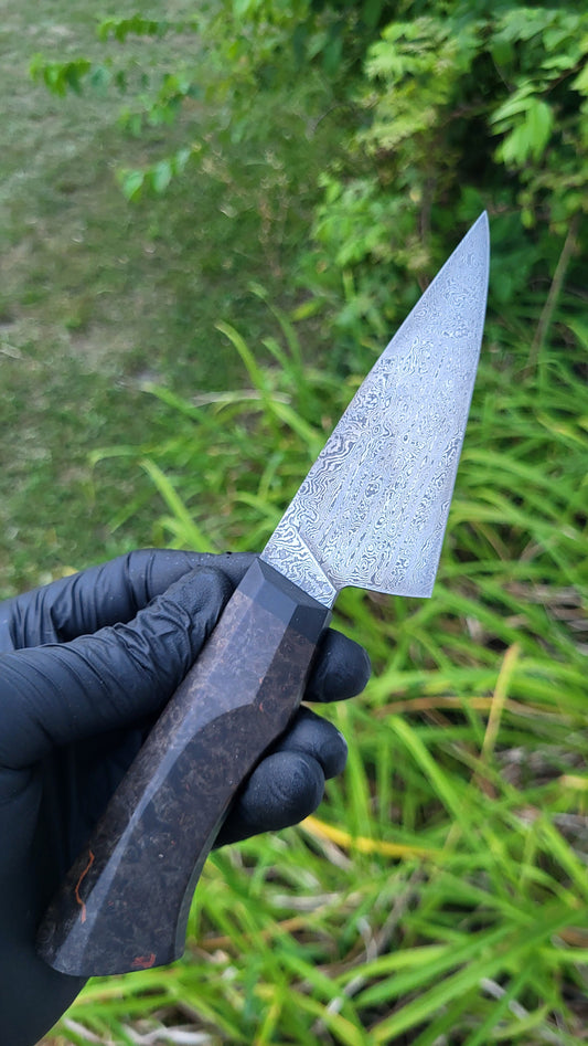 150 Layer Damascus Petty Knife